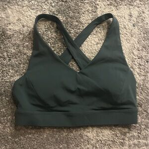 Lululemon Green Sports Bra